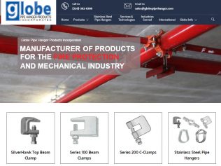 Pipe Hanger Products New Site Launch with Catalog