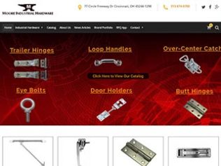 Industrial Hardware Supplier New Site with eCommerce
