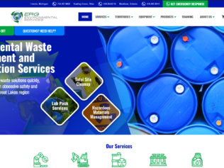 Environmental Waste Services Site With Catalog