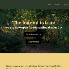 Recreational & Medical Dispensary Website