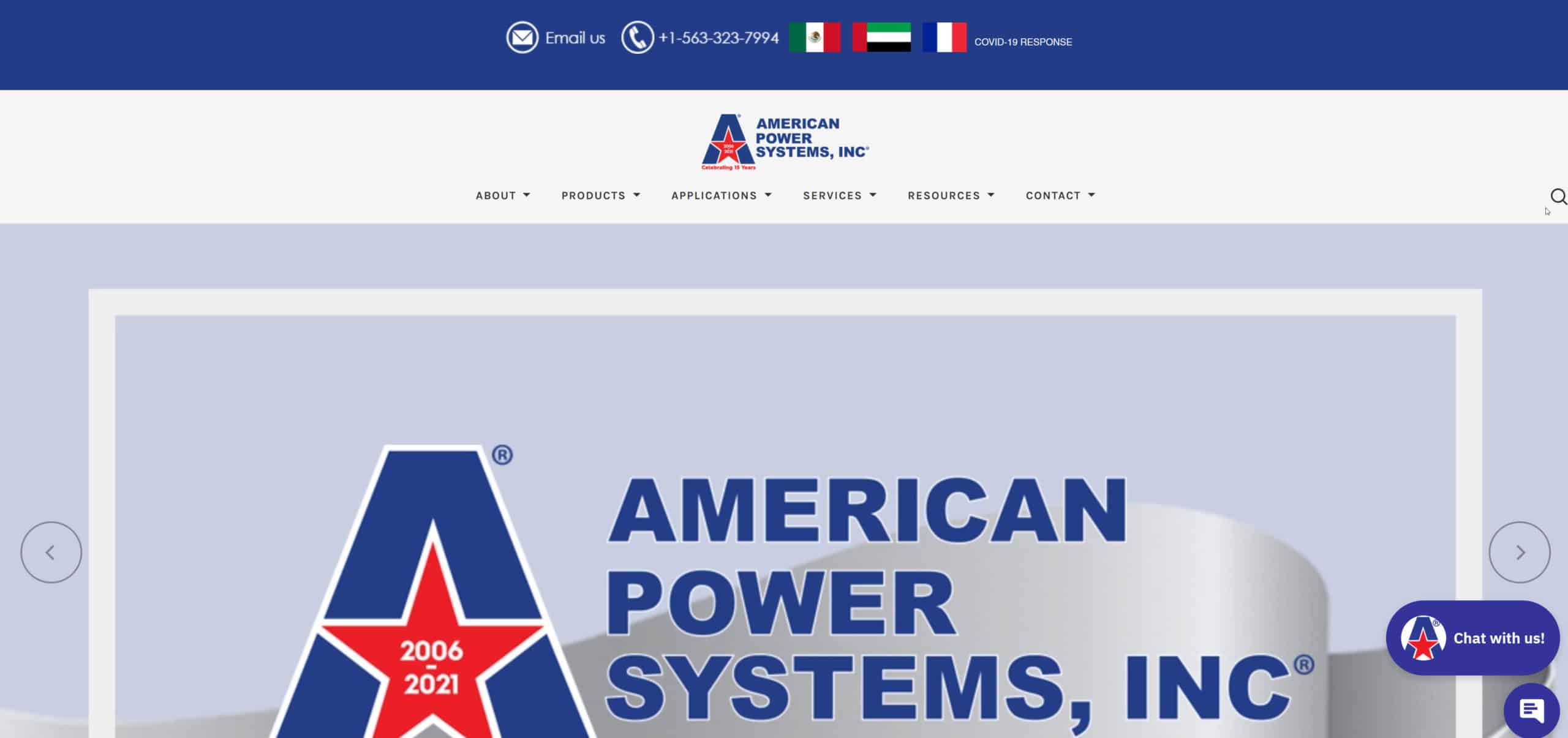 Mobile Electric Power Manufacturer site • Total Partners