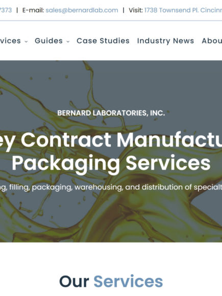 Contract Manufacturing & Packaging