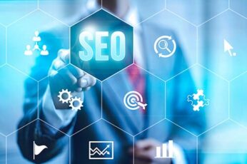 Search optimization business pointing finnger selecting seo