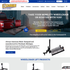 Wheelchair Lift & Carriers Manufacturer Website