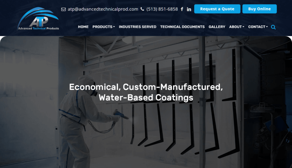 Advanced Technical Products Homepage