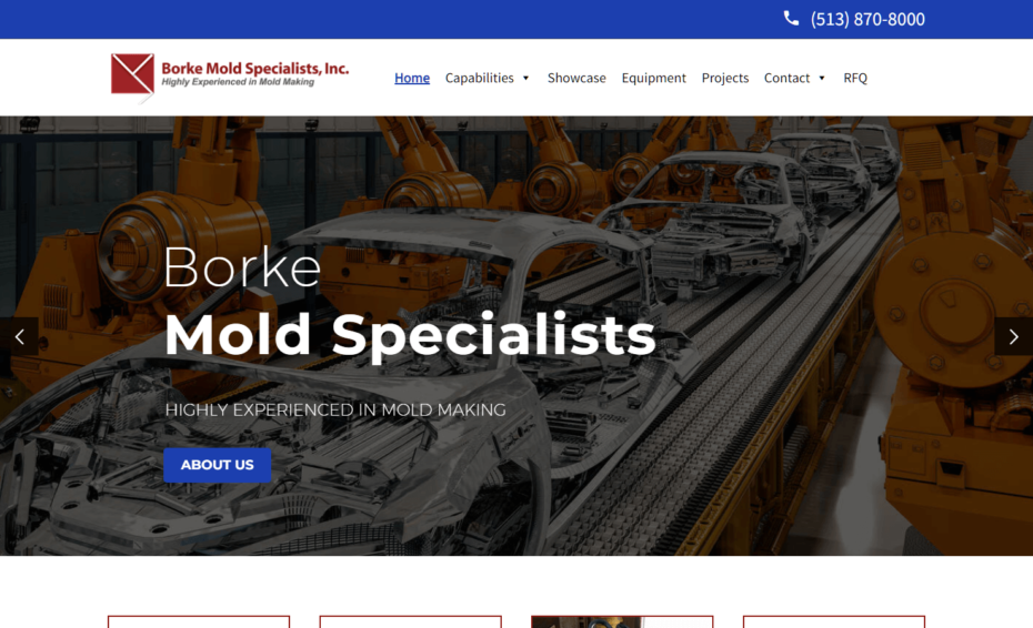Borke Mold Specialists Homepage