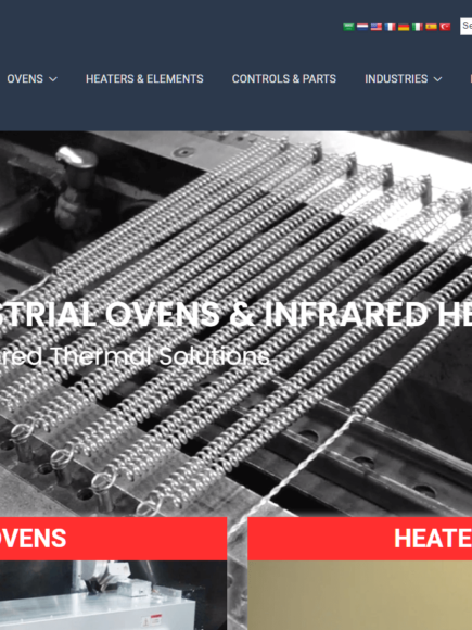 Custom Industrial Oven and Heaters