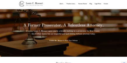 Criminal Defense Attorney Website