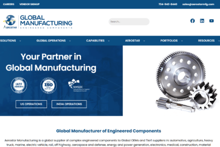 Global CNC Machining & Assembly Website
