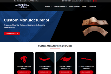 Busbar and Copper Machining Company Website