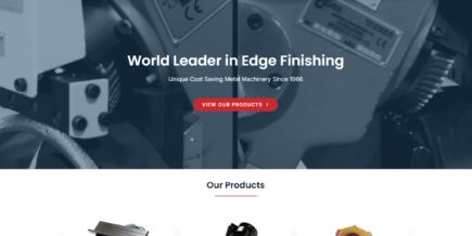 Welding Equipment Website with E-commerce
