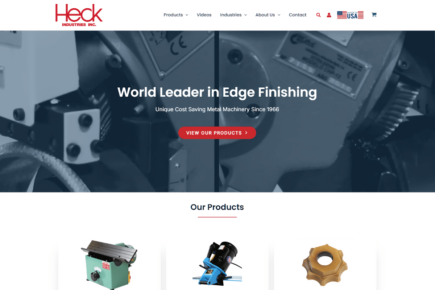 Welding Equipment Website with E-commerce