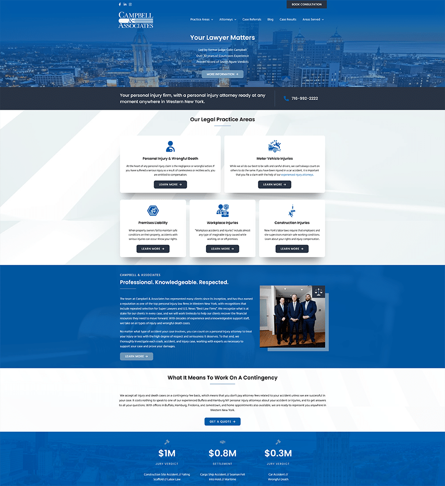 campbell-site-screenshot