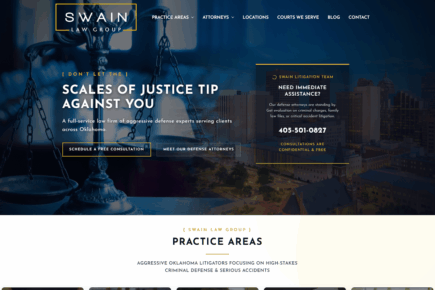 Unified Web Platform & Hyper-Local SEO for Oklahoma Legal Practice